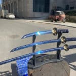 Blue Katana Sword Set
