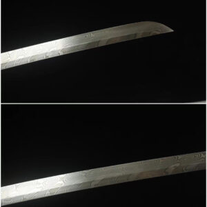 Black Engraved Dragon Scabbards Katana