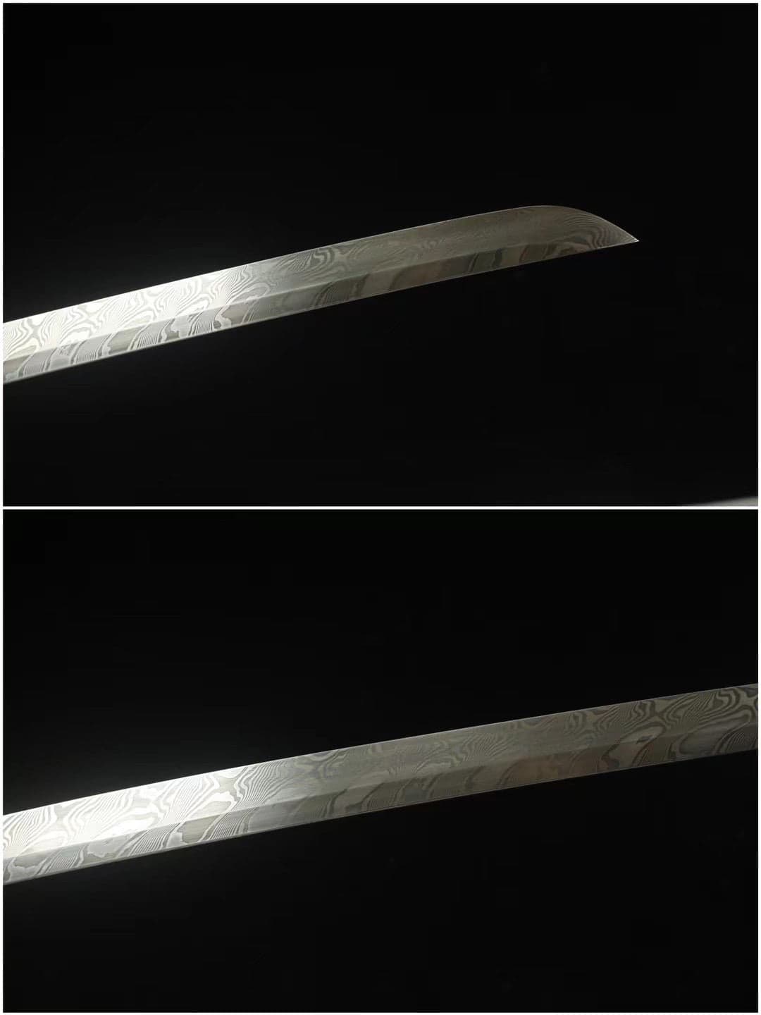 Black Engraved Dragon Scabbards Katana