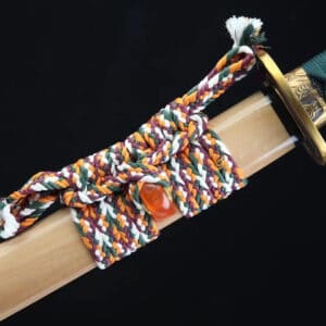 Yellow Dragon Katana Sword