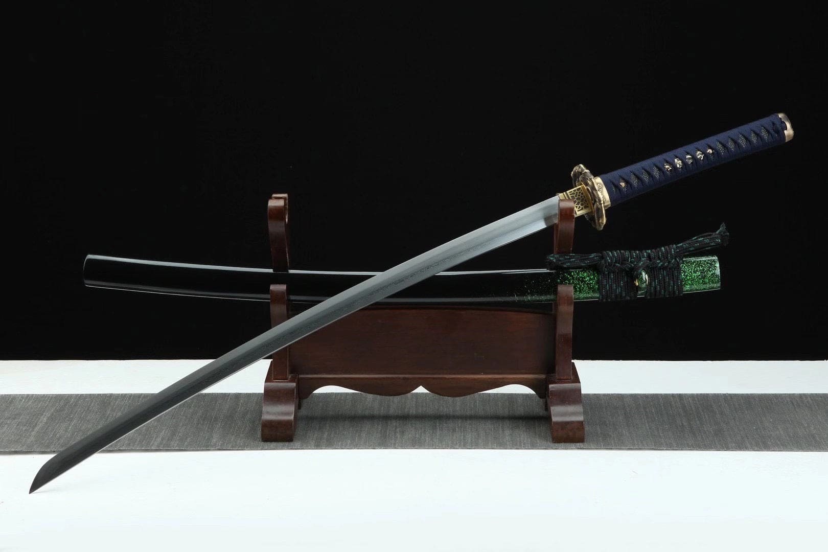 Black And Green Katana