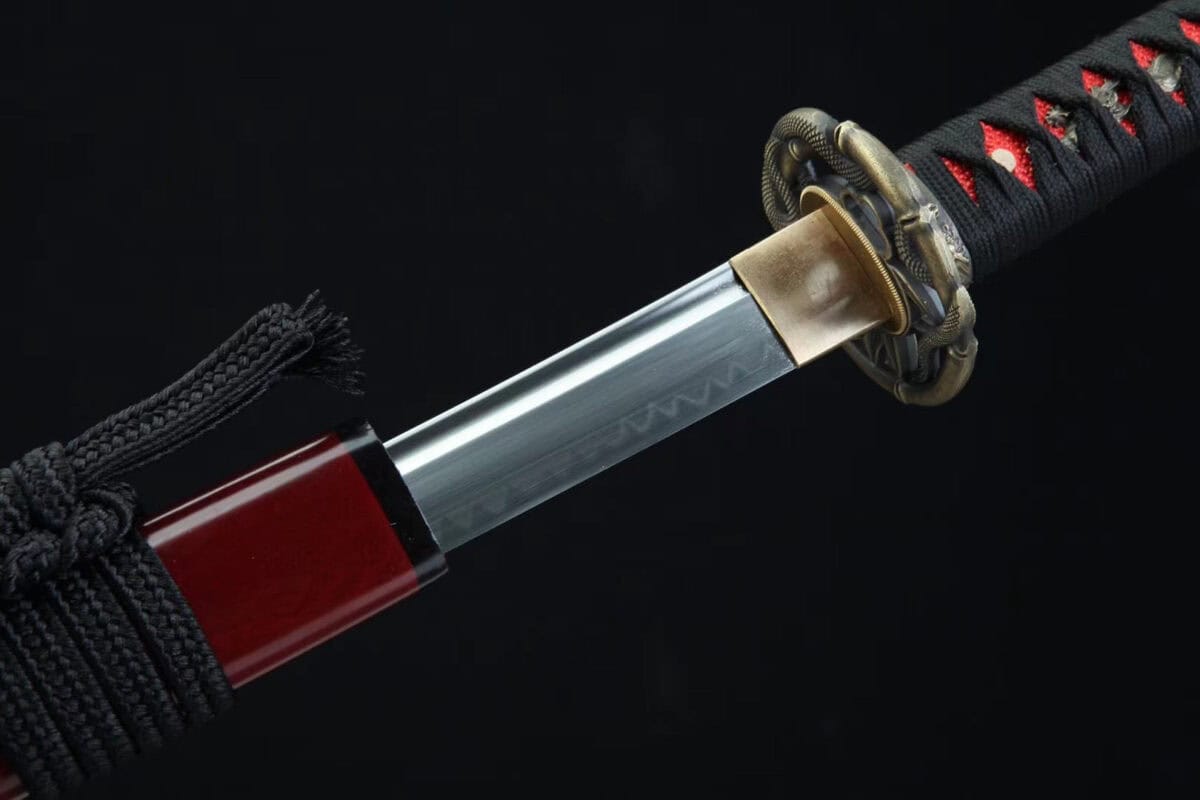 Samurai Burgundy Katana