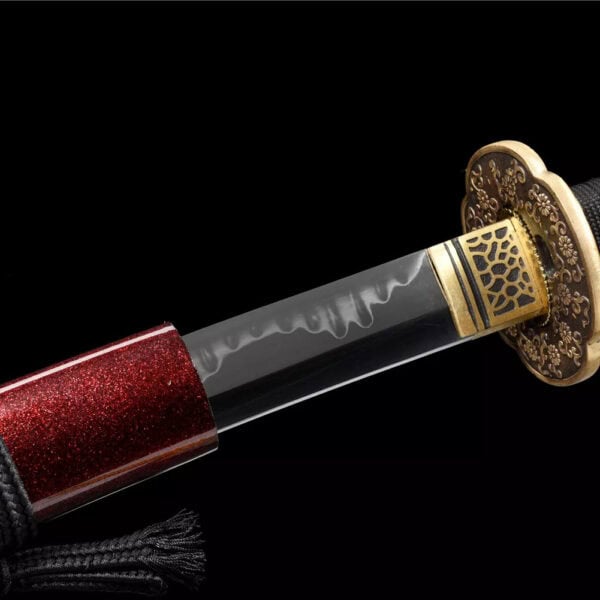 Red Katana Art Flower