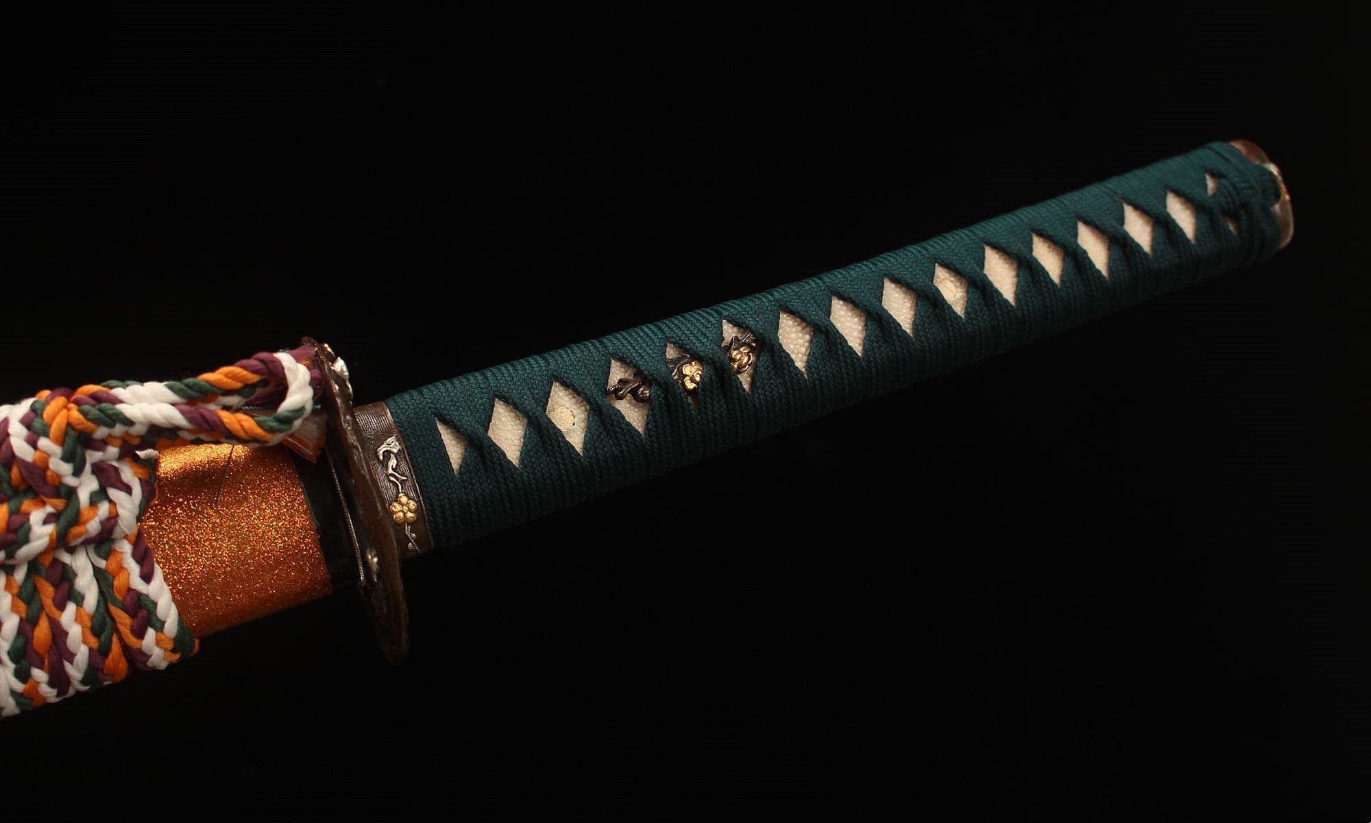 Handmade Autumn Leaf Hamon Katana