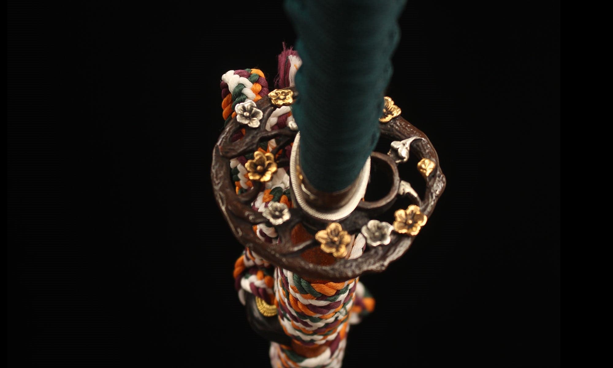 Handmade Autumn Leaf Hamon Katana