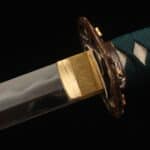 Handmade Autumn Leaf Hamon Katana