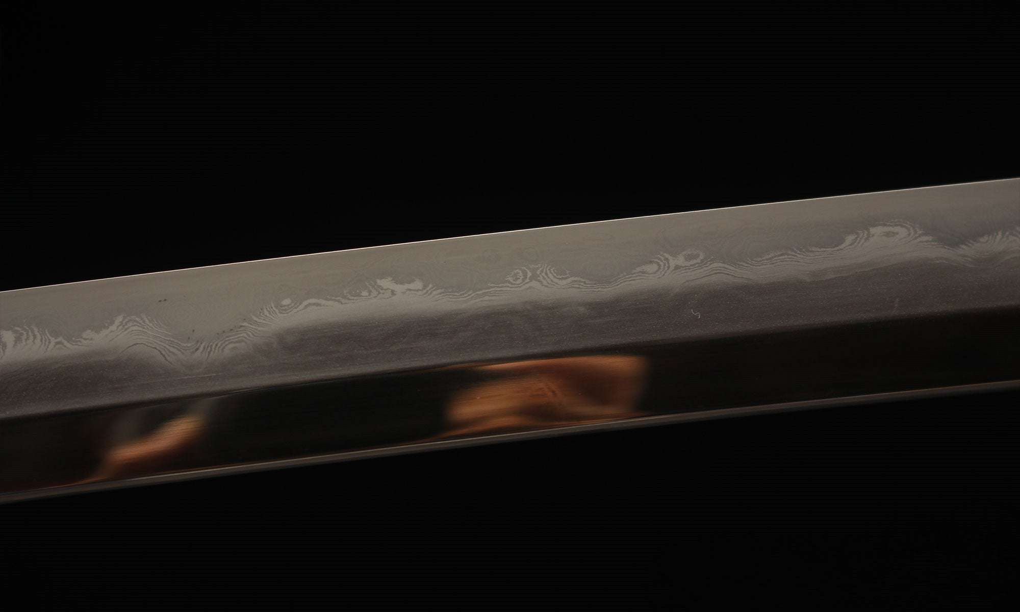 Handmade Autumn Leaf Hamon Katana