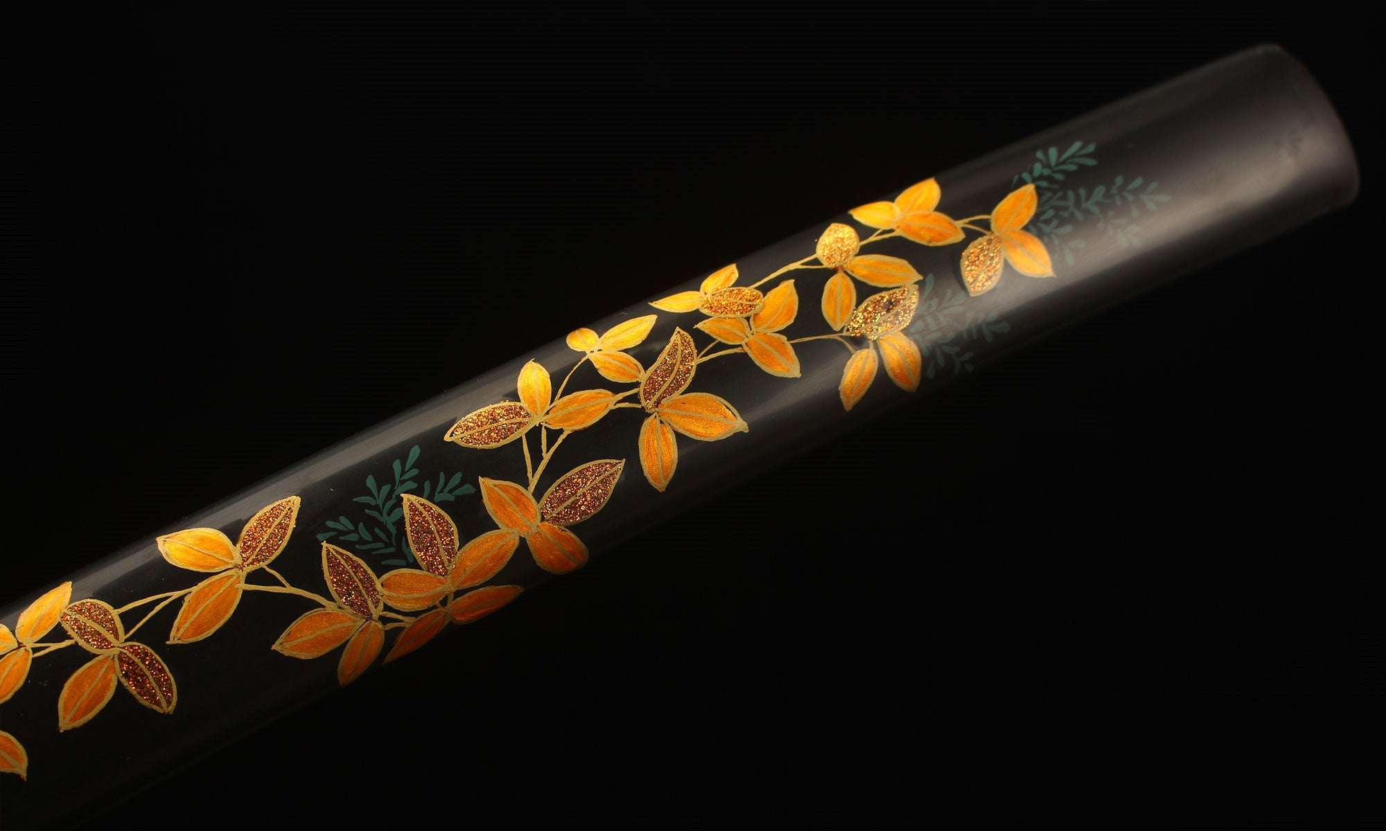 Handmade Autumn Leaf Hamon Katana