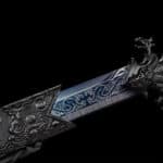 Blue Chinese Sword