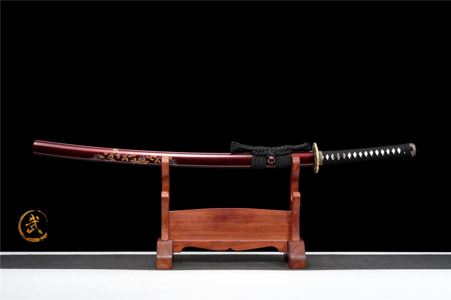 Red Katana Art Flower