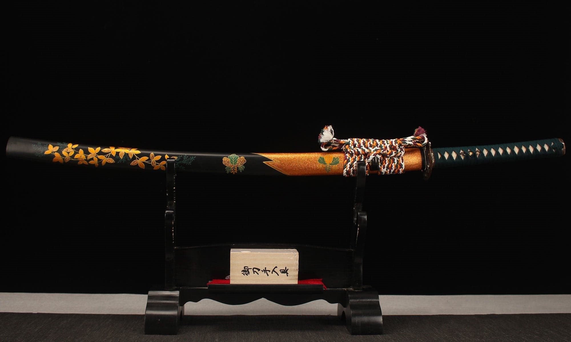 Handmade Autumn Leaf Hamon Katana
