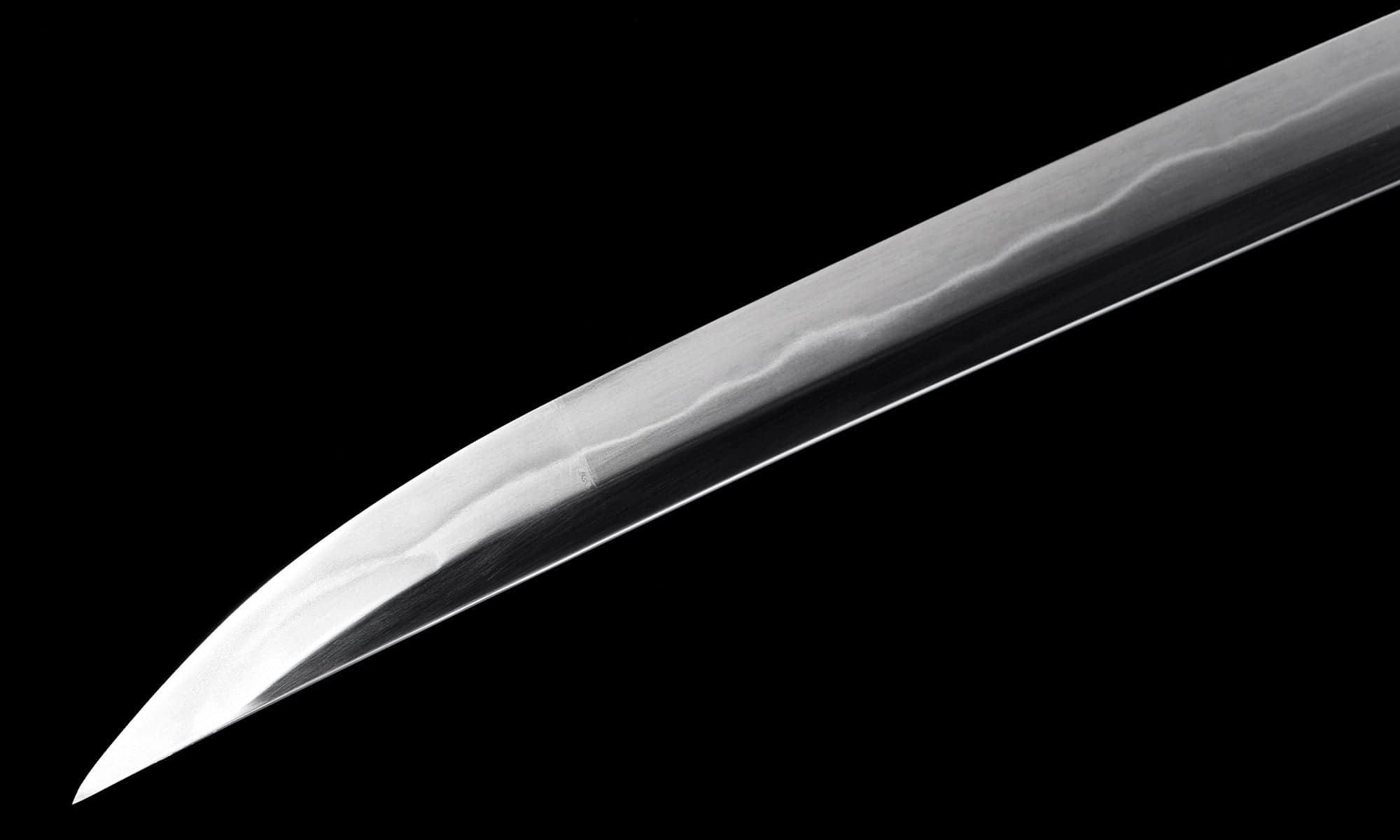 Black And Blue Mitsudomoe Katana