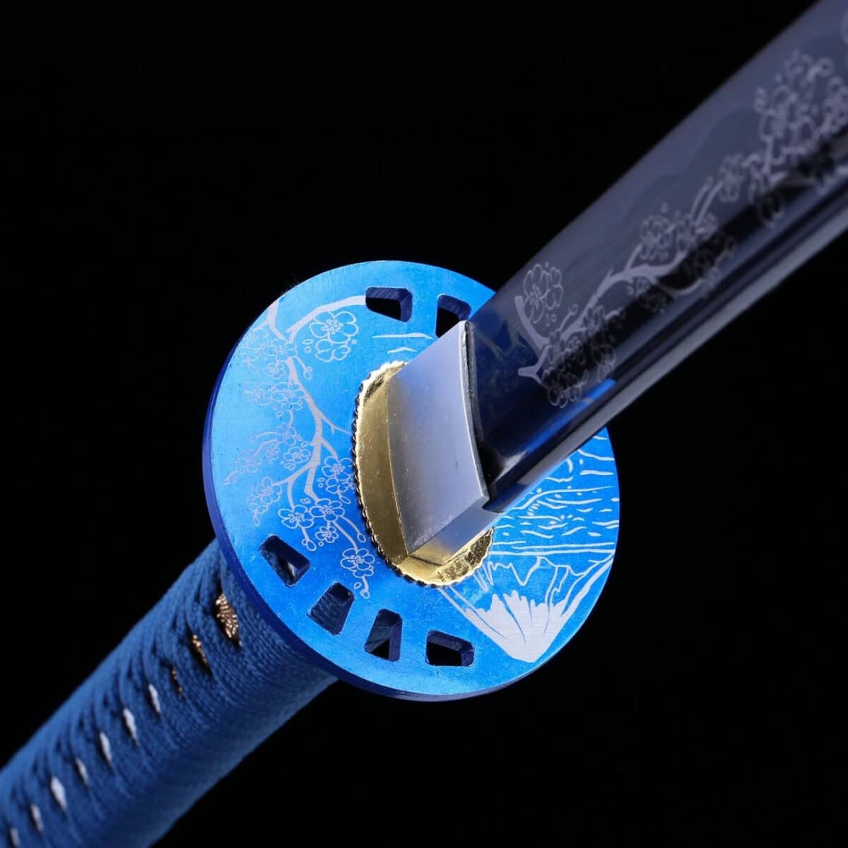 Blue Steel Katana