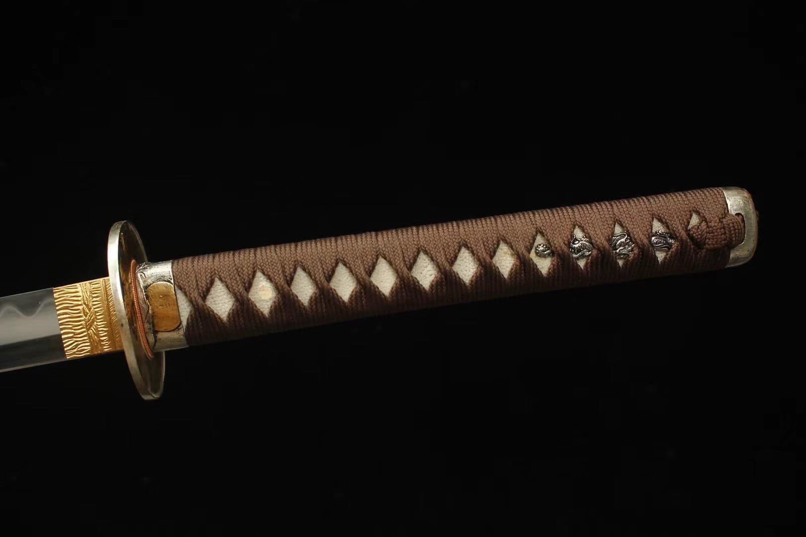 Brown And White Katana