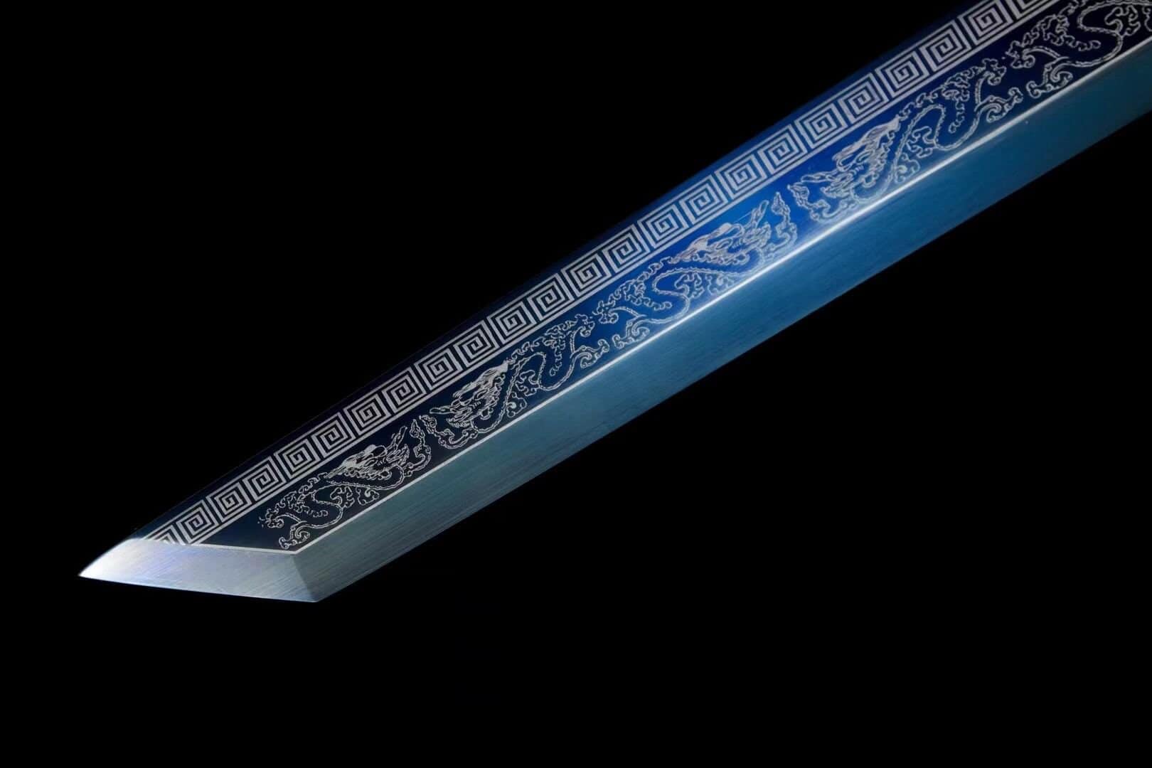 Blue Chinese Sword