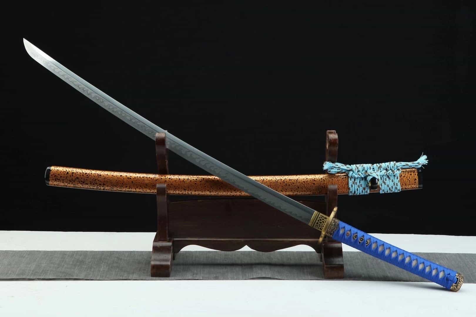 Blue And Orange Katana
