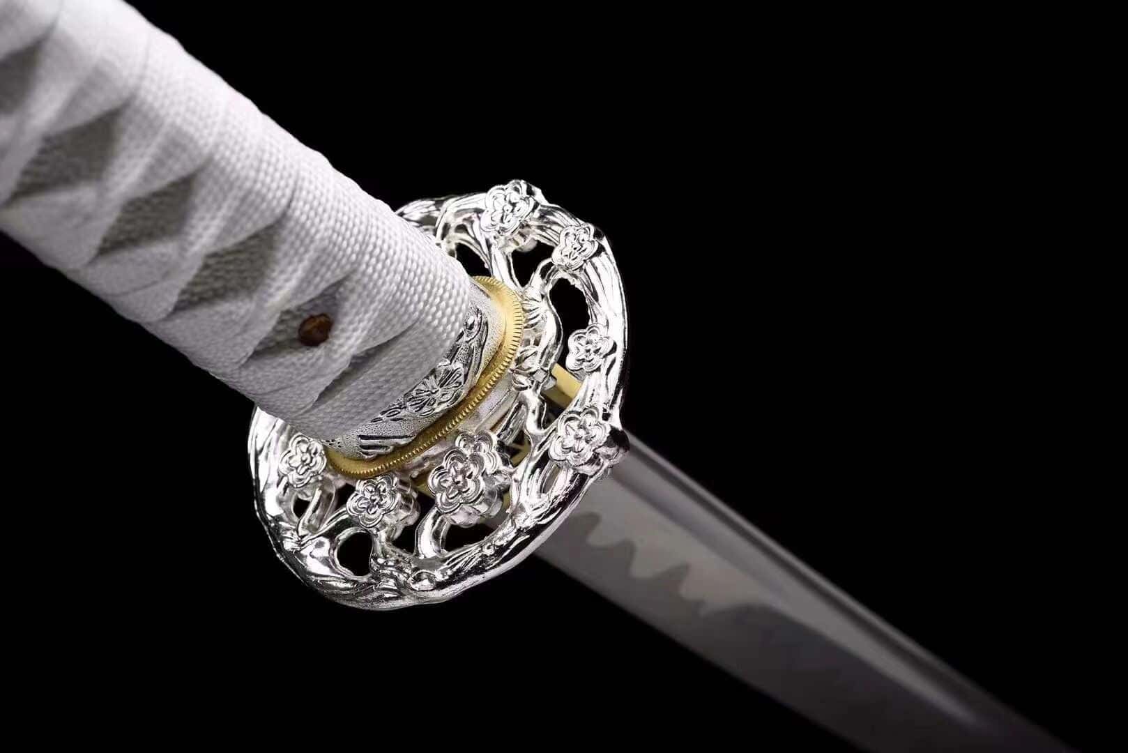 Full White Manga Katana