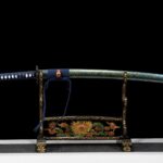 Blue And Yellow Katana