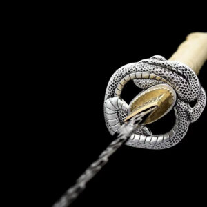 Katana Black And Gold Hilt