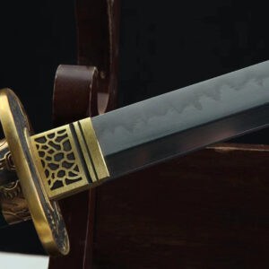 Yellow Dragon Katana Sword