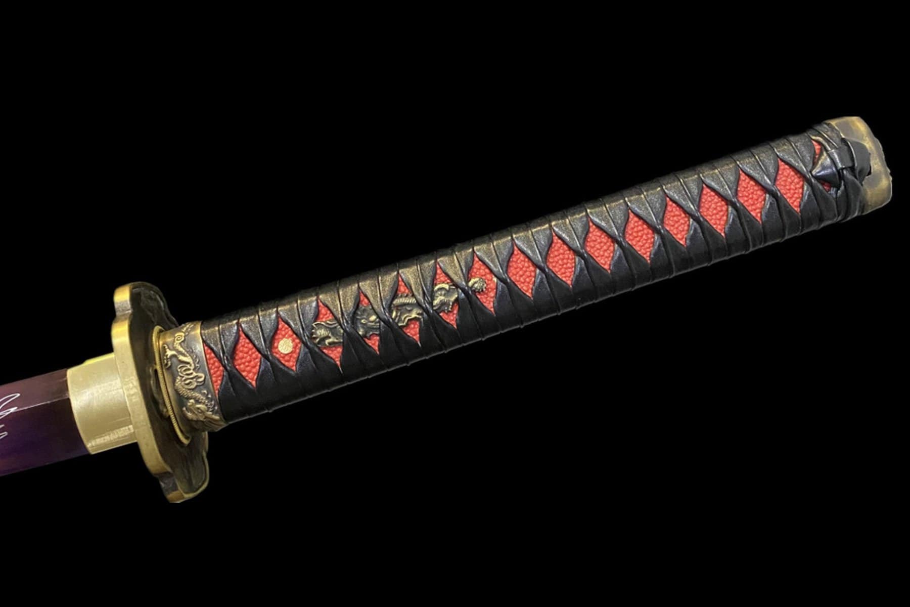Dragon Katana Purple Blade