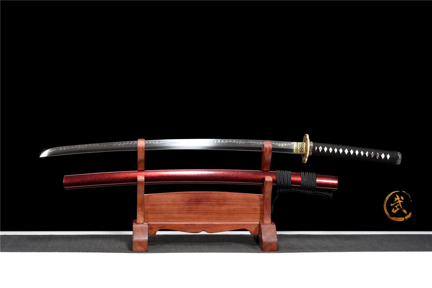 Red Katana Art Flower