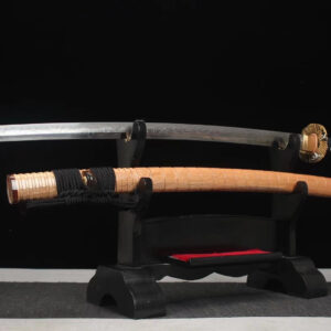 Lacquered Scabbard And Eagle Tsuba Katana