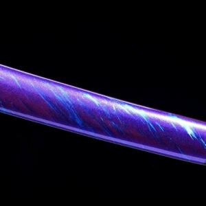 Black And Purple Katana