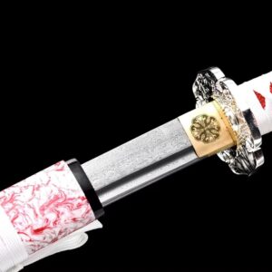 Smoke Pink And White Katana