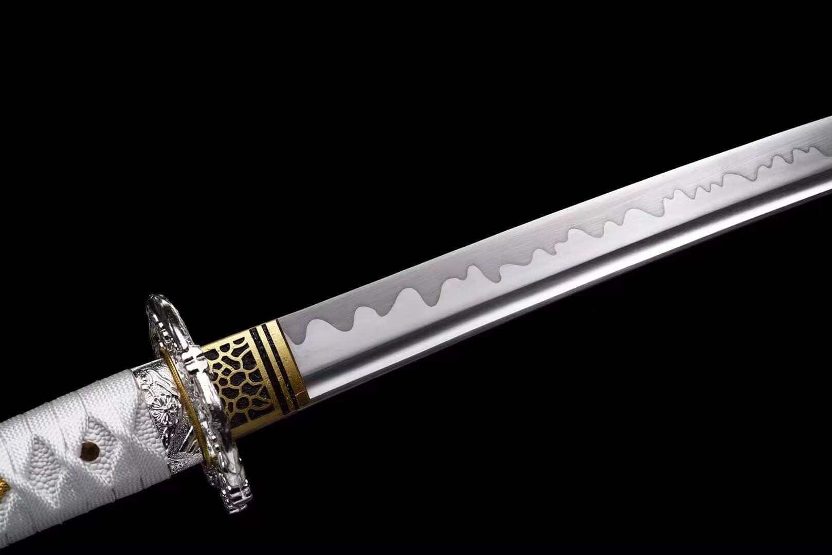 Full White Manga Katana