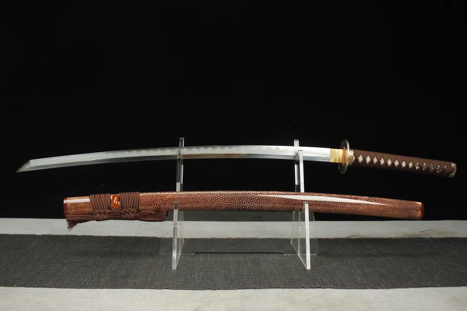 Brown And White Katana
