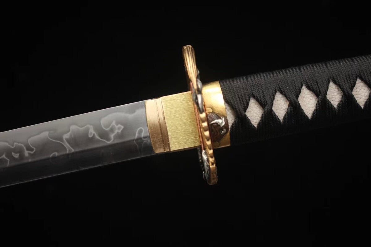 Lacquered Scabbard And Eagle Tsuba Katana