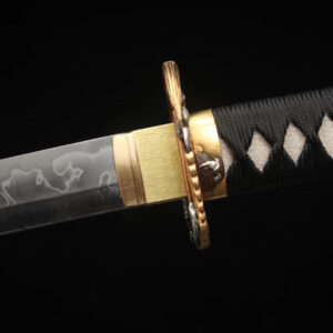 Lacquered Scabbard And Eagle Tsuba Katana
