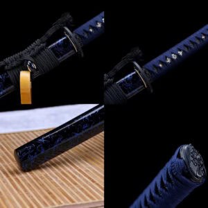 Blue Katana Sword Set