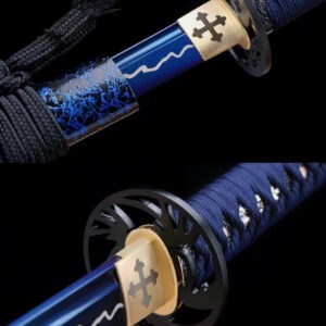 Blue Katana Sword Set