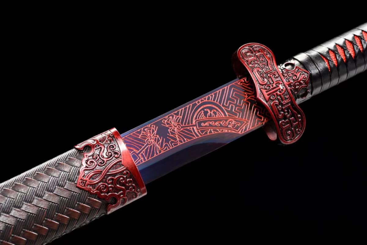 Red Chinese Sword