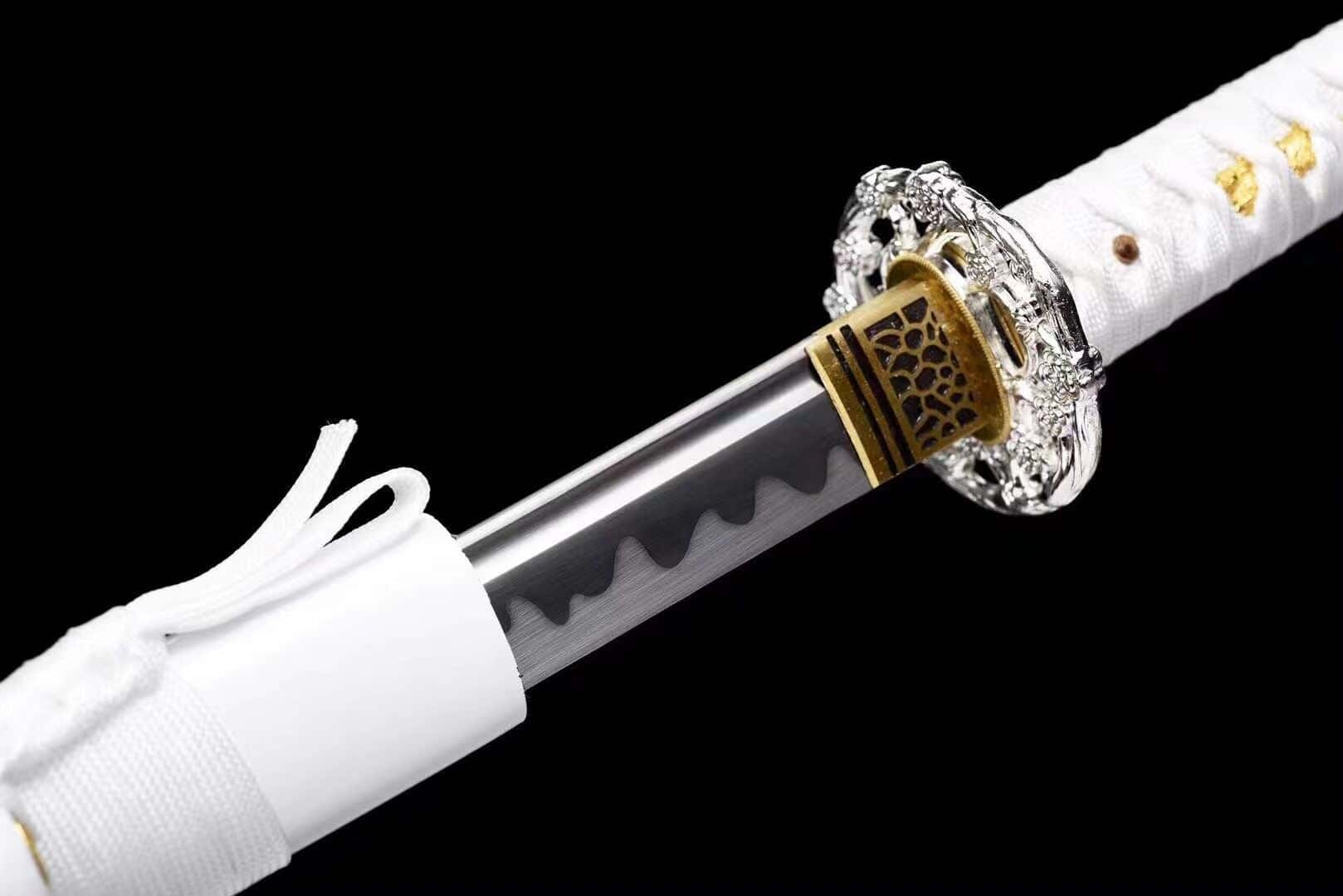 Full White Manga Katana