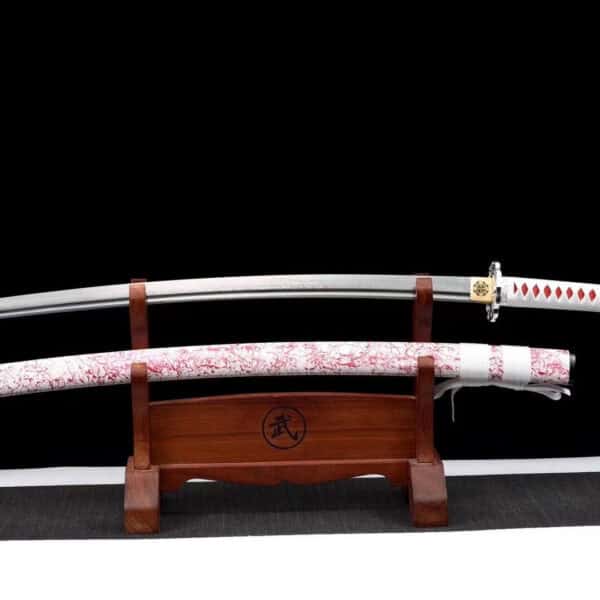 Smoke Pink And White Katana