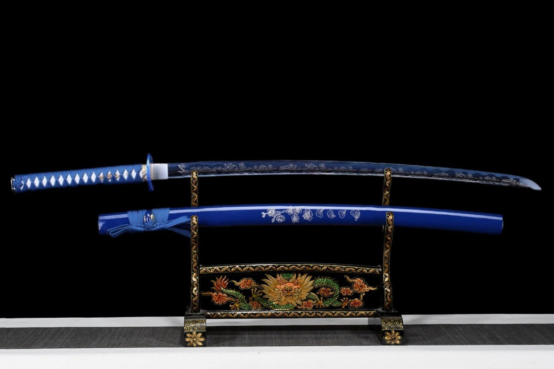 Blue Steel Katana