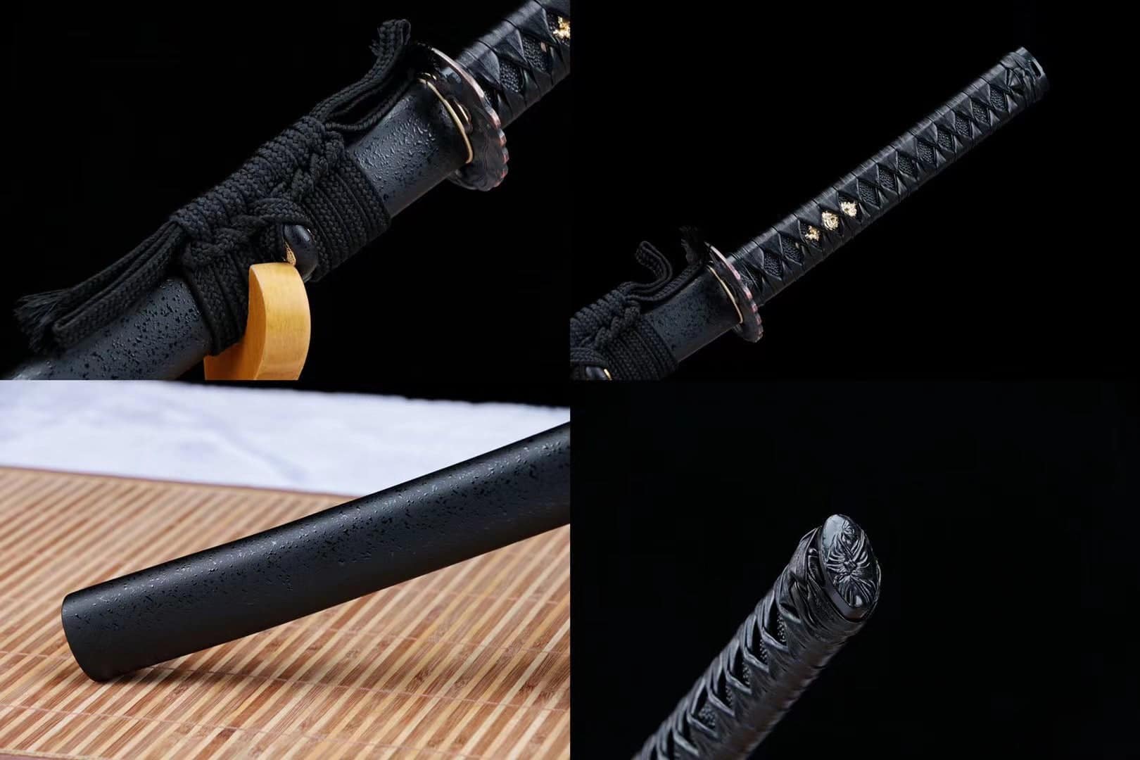 Black Flame Japanese Sword Set