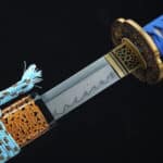 Blue And Orange Katana