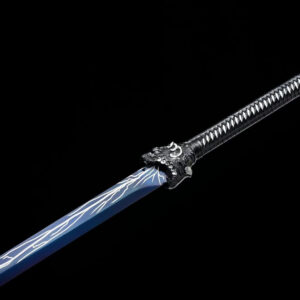 Tiger Head Chinese Blue Sword