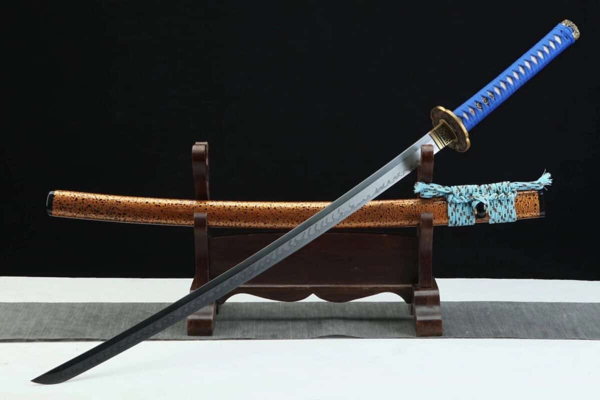 Blue And Orange Katana
