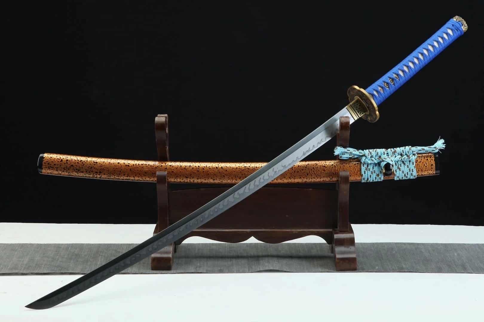 Blue And Orange Katana