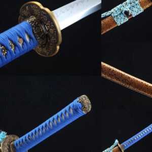 Blue And Orange Katana