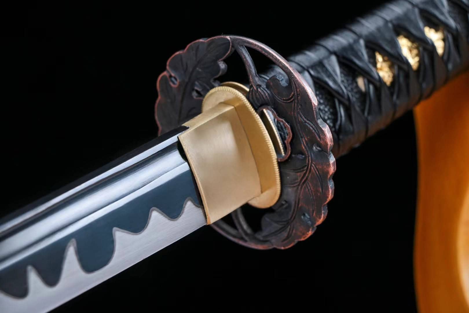 Black Flame Japanese Sword Set