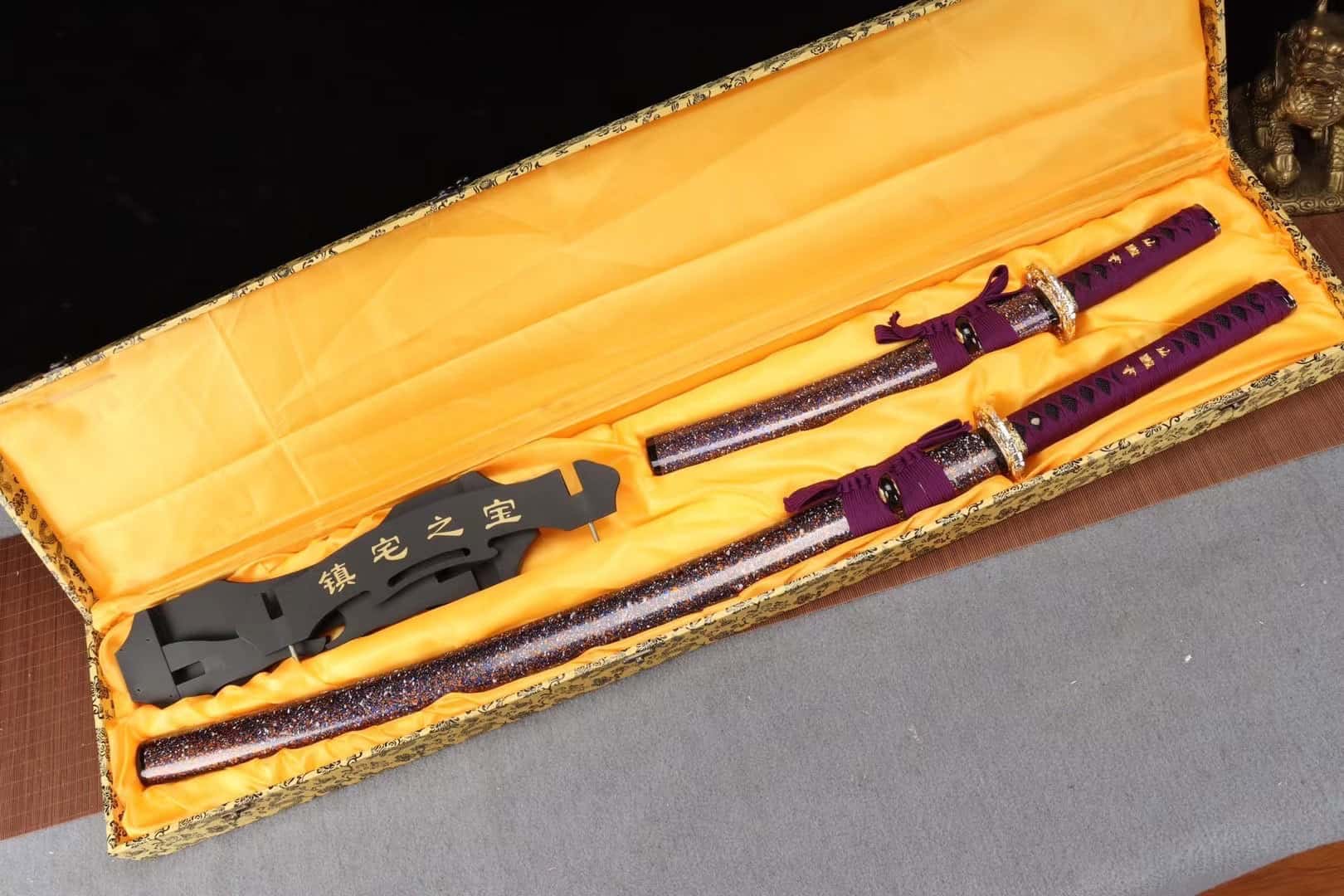 Katana Purple Galaxy Set