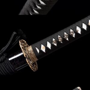 Black And Blue Ice Katana