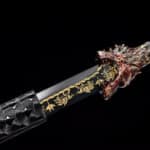 Red Wolf Ninjato Black Blade