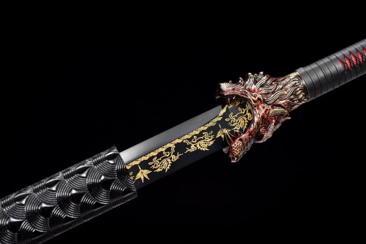 Sword Chinese Katana Red